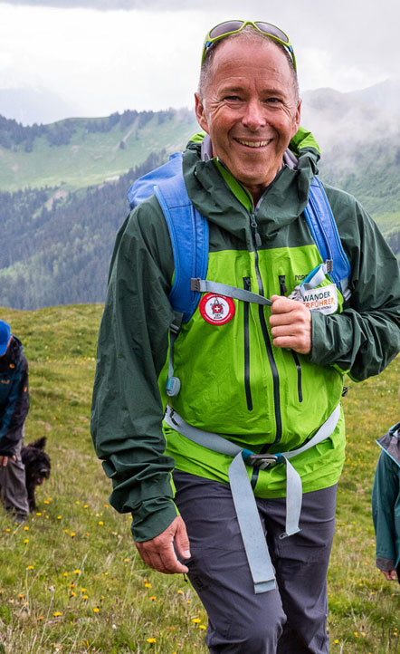 Wandern mit Wanderführer Ruedi Hählen, Berghotel zur Sau, Abländschen